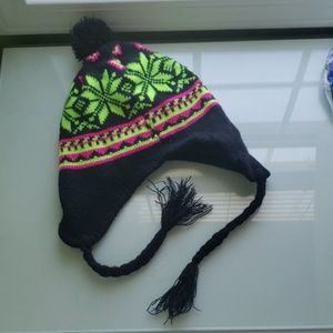 Fleece lined winter hat